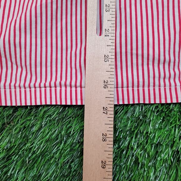 VTG 60s Candy Stripe Shirt Mens M 15.5 Ivy League Mod Button Down - Picture 9 of 11